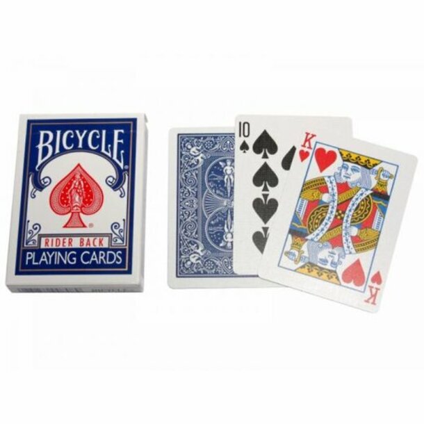 Spielkarten - Bicycle Jumbo Index Blue