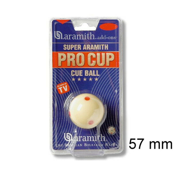 Spielball Super Aramith Pro Cup TV 57,2mm
