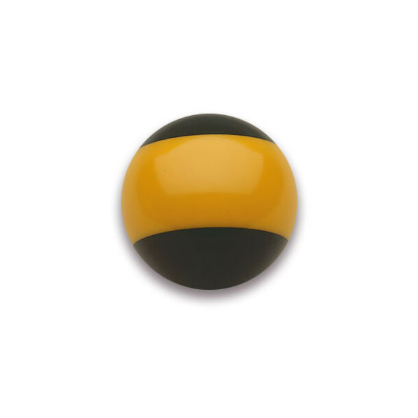 Neunball gelb/schwarz 57.2mm