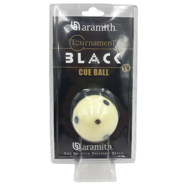 Spielball Aramith Tournament Black Dot 57,2mm