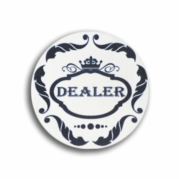 Dealer Button - Keramik Crown