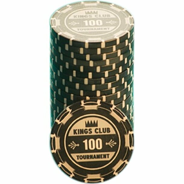 Pokerchip - Keramik Kings Club 100