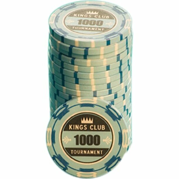Pokerchip - Keramik Kings Club 1000