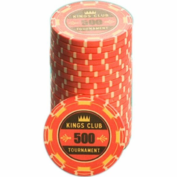 Pokerchip - Keramik Kings Club 500