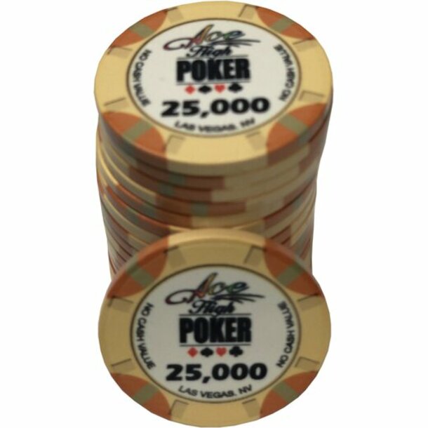 WSOP Ace High - Keramik - 25.000