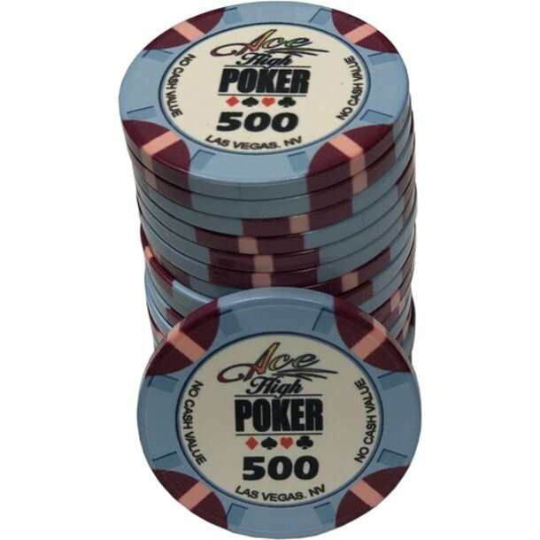 WSOP Ace High - Keramik - 500