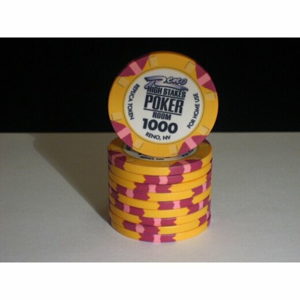 Pokerchip - WSOP Replica Ceramics - 1000 - unaligned