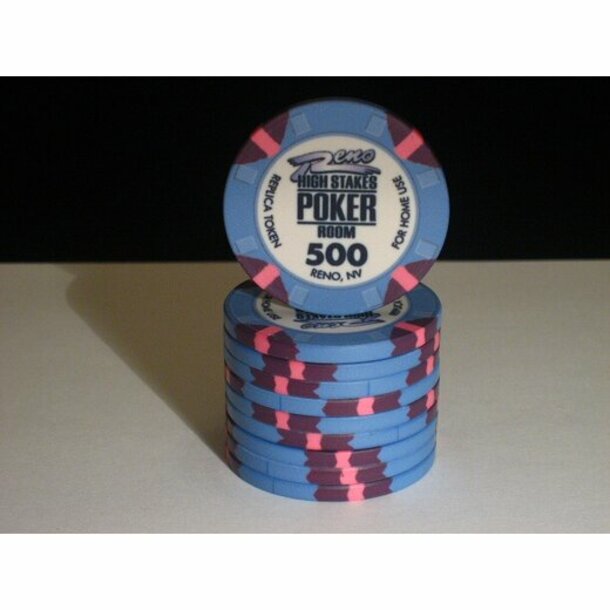 Pokerchip - WSOP Replica Ceramics - 500 - unaligned