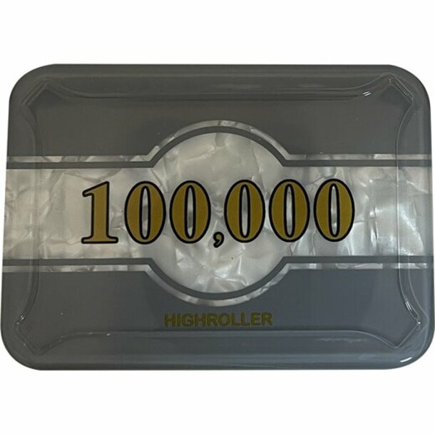Plaque - Highroller 100.000