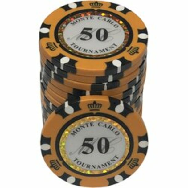 Pokerchip - Monte Carlo 50
