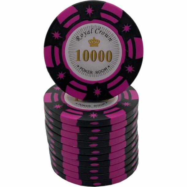 Pokerchip - Royal Crown 10.000