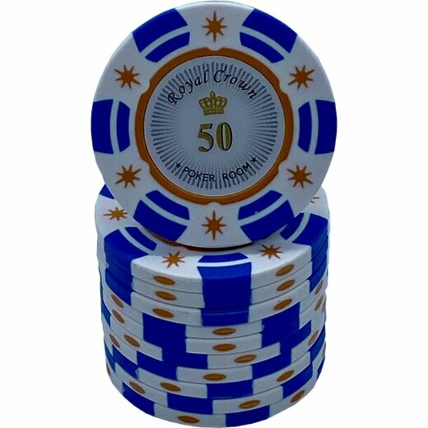 Pokerchip - Royal Crown 50