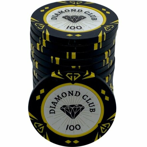 Pokerchip - Diamond Club 100