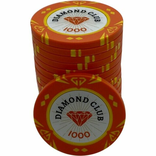 Pokerchip - Diamond Club 1000
