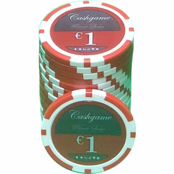 Pokerchip LAZAR - Cash Game 1,00 EUR