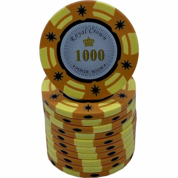 Pokerchip - Royal Crown 1000