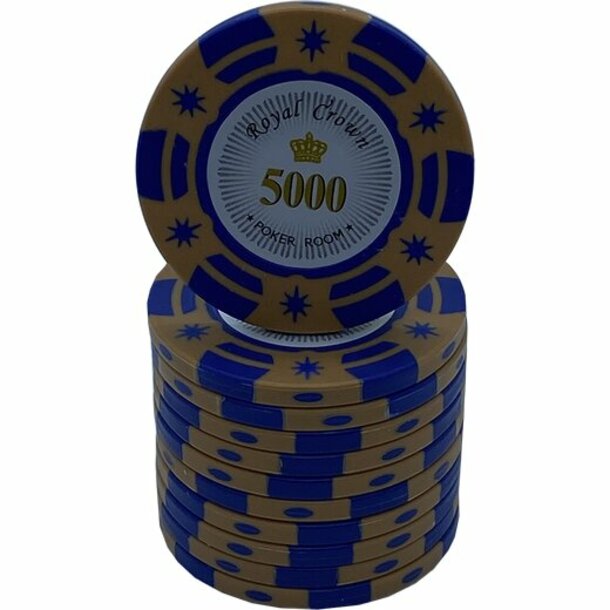 Pokerchip - Royal Crown 5000