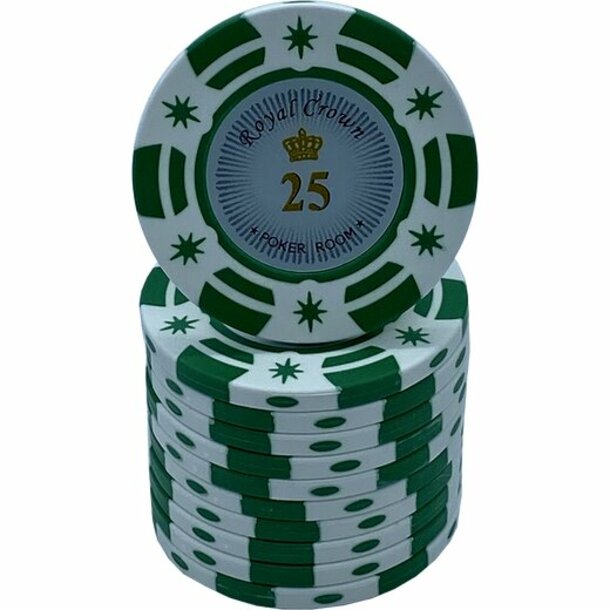 Pokerchip - Royal Crown 25