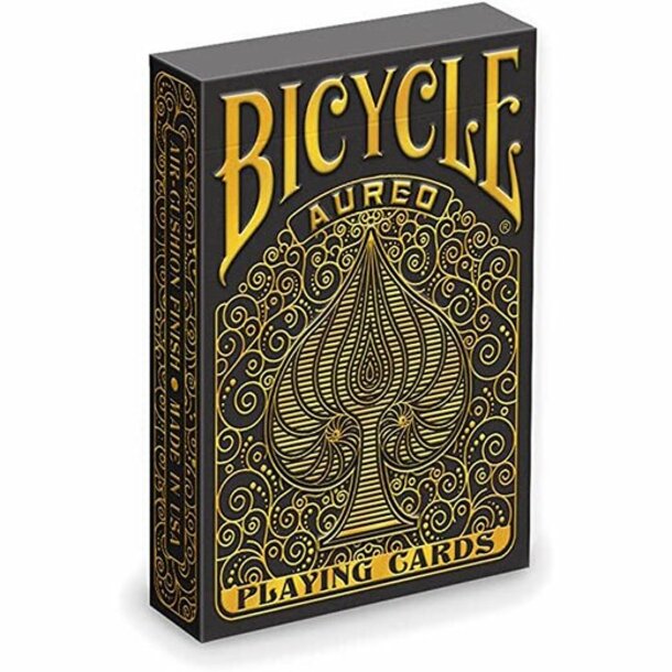 Spielkarten - Bicycle Aureo Black