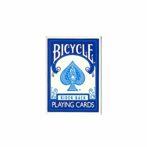 Spielkarten - Bicycle mini blau